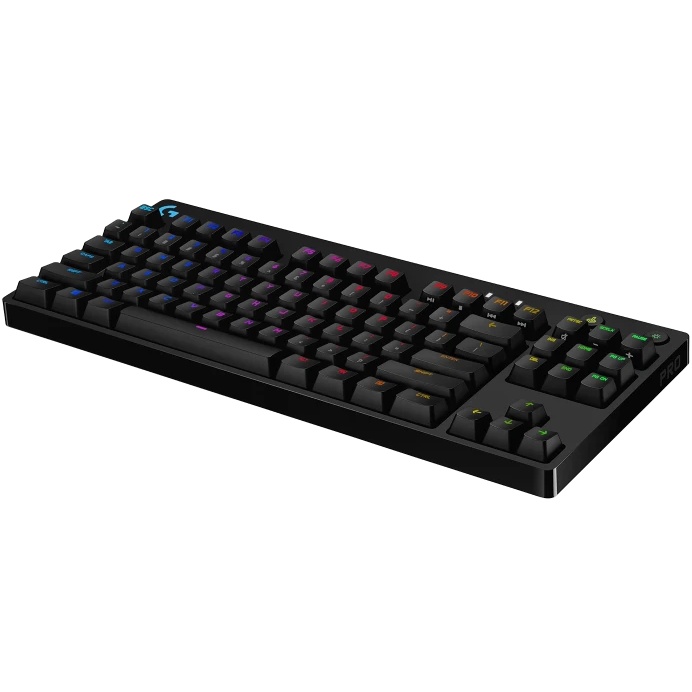 Logitech G Pro Clicky Keyboard Gaming Mechanical TKL RGB