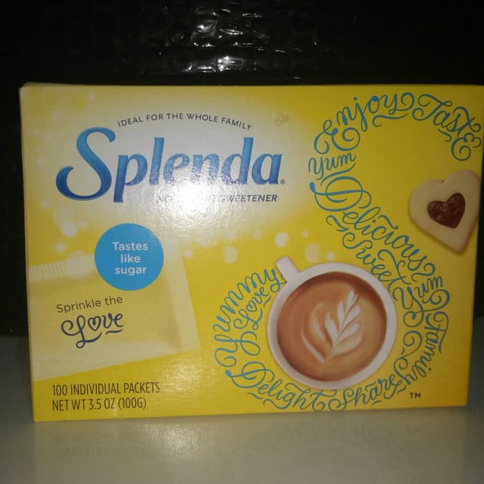 

splenda sugar 100 packets 3.5 oz (100g)