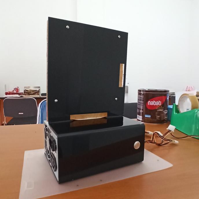 Kualitas Terbaik] Open Case Casing Pc Akrilik Mini Itx Micro Atx