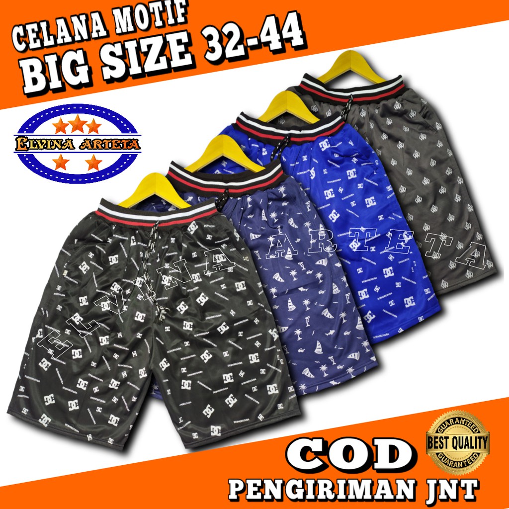 Celana Pendek Pria Rip Jumbo Big Size 32-44 Surfing Distro Premium