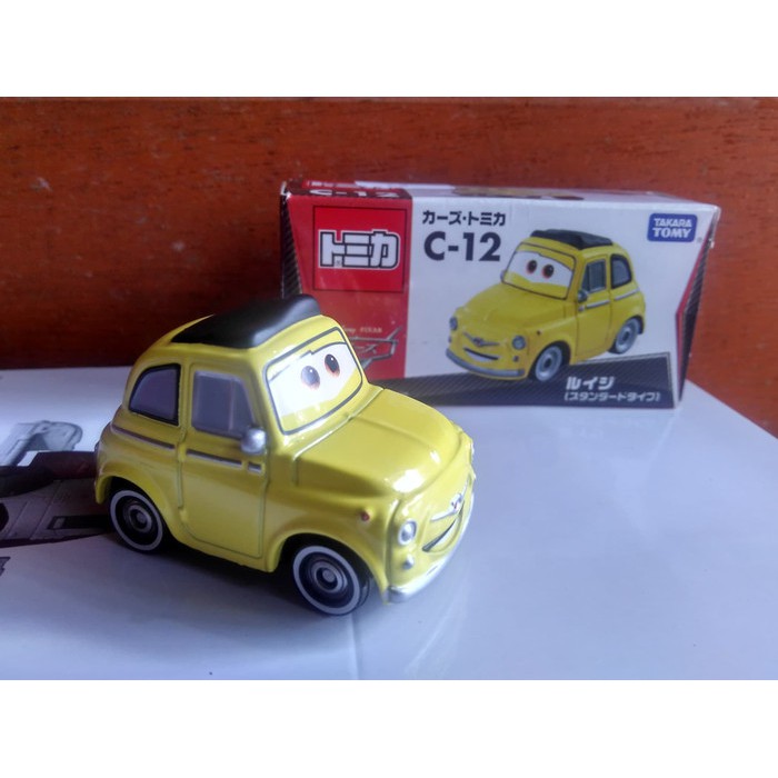 Tomica Cars Movie C-12 Luigi mainan diecast Miniatur Mobil Takara Tomy murah