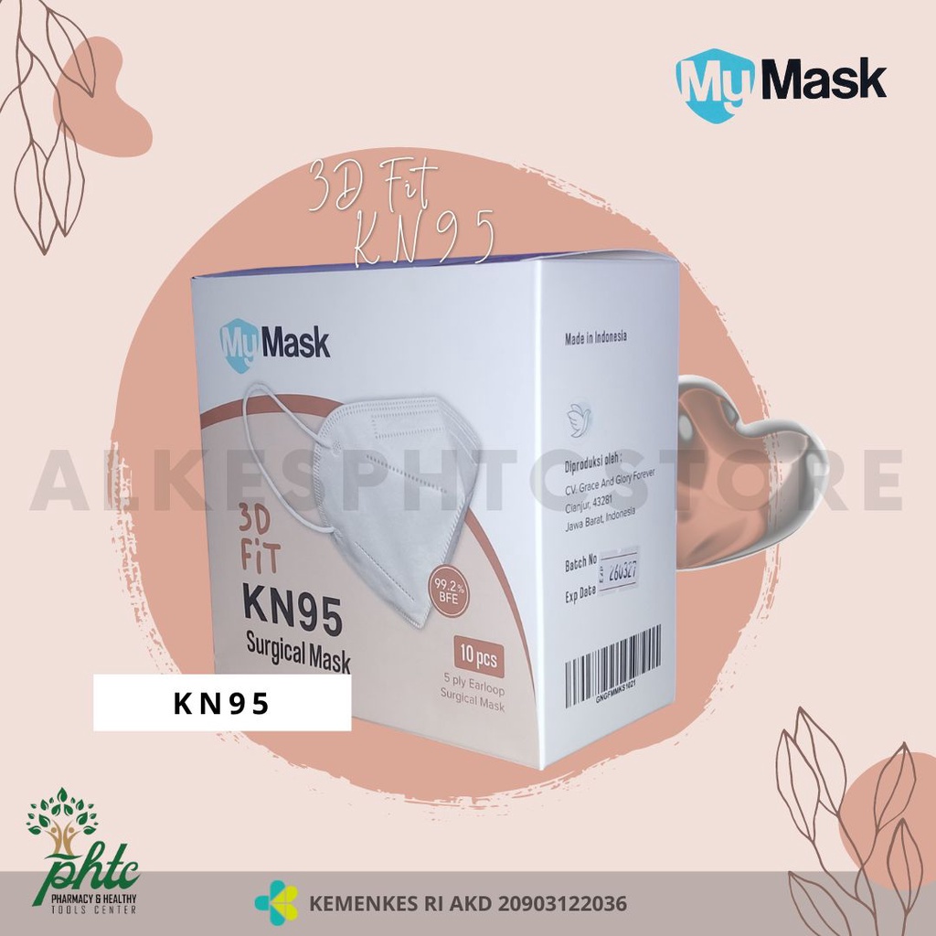 Masker KN 95 1 Box Isi 10pcs