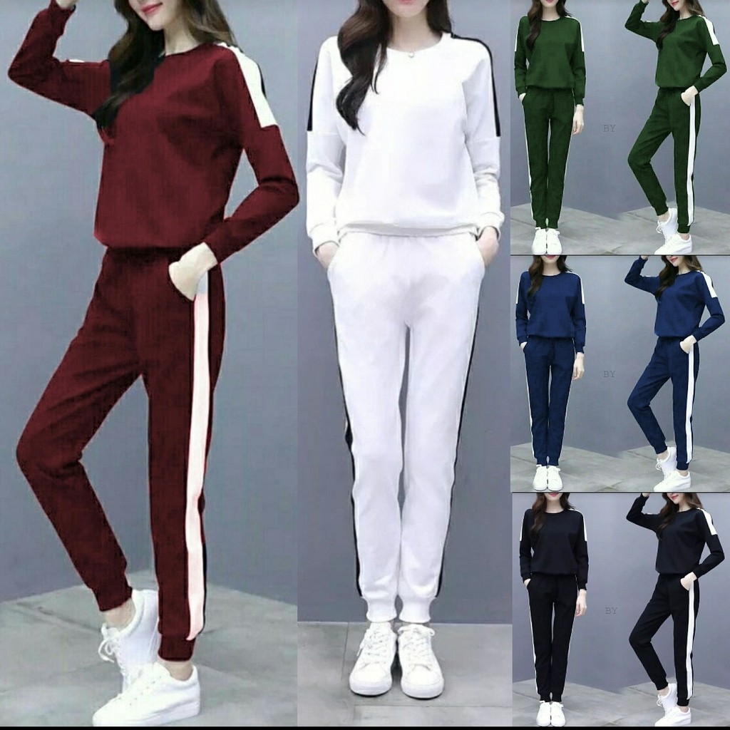 [VLFK] Setelan Mosi / Setelan Wanita Murah / Setelan baju dan Celana / Setelan Kombinasi Wanita