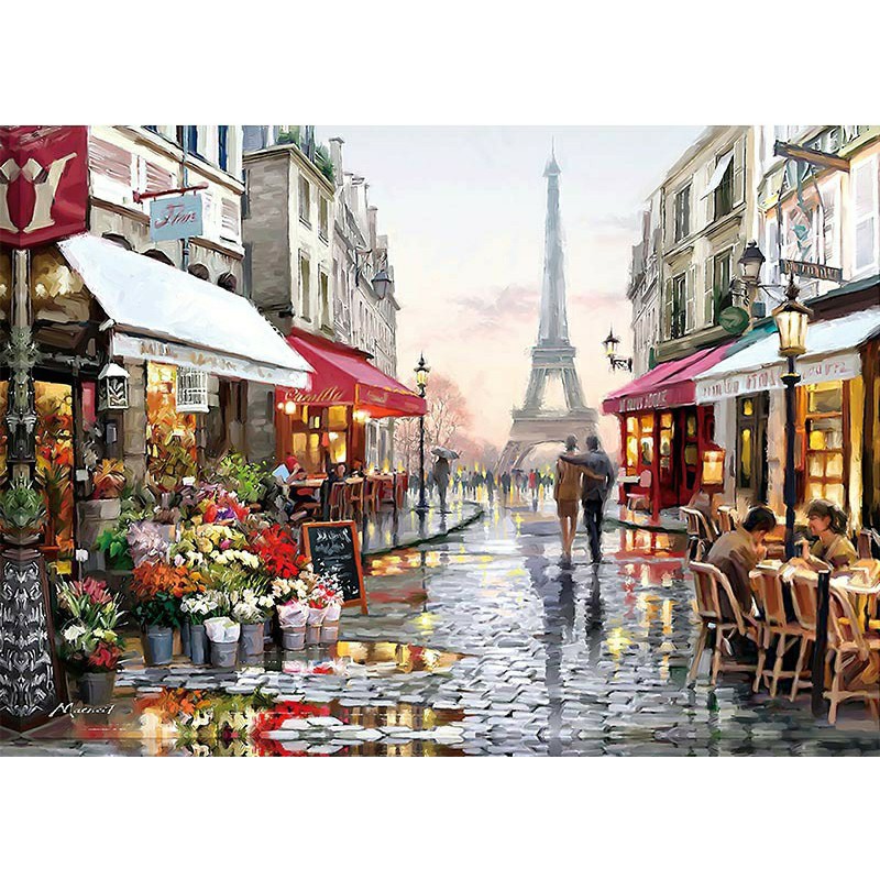 Jigsaw Puzzle 1000 Pcs - Paris Street Painting