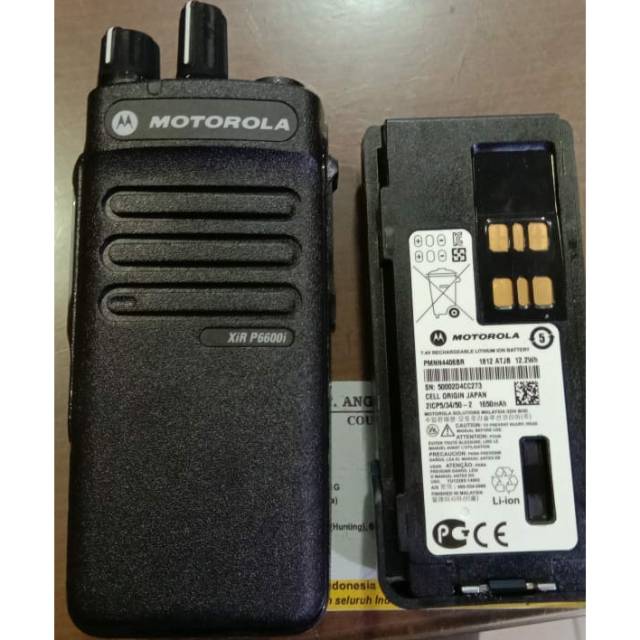 HT MOTOROLA XiR P6600i VHF 136-174MHZ GARANSI XIR P 6600i P6600i P 6600i