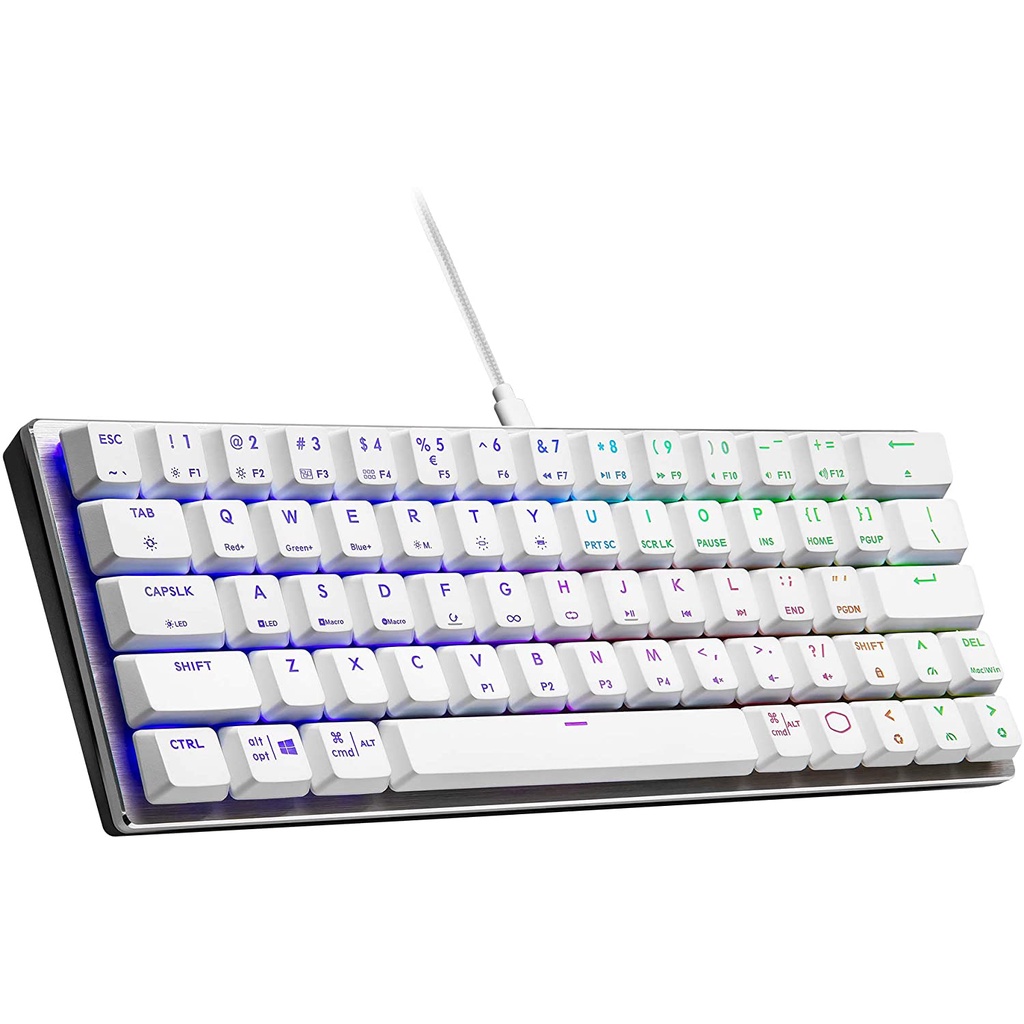 Cooler Master SK620 RGB 60% Low-Profile Mechanical Gaming Keyboard