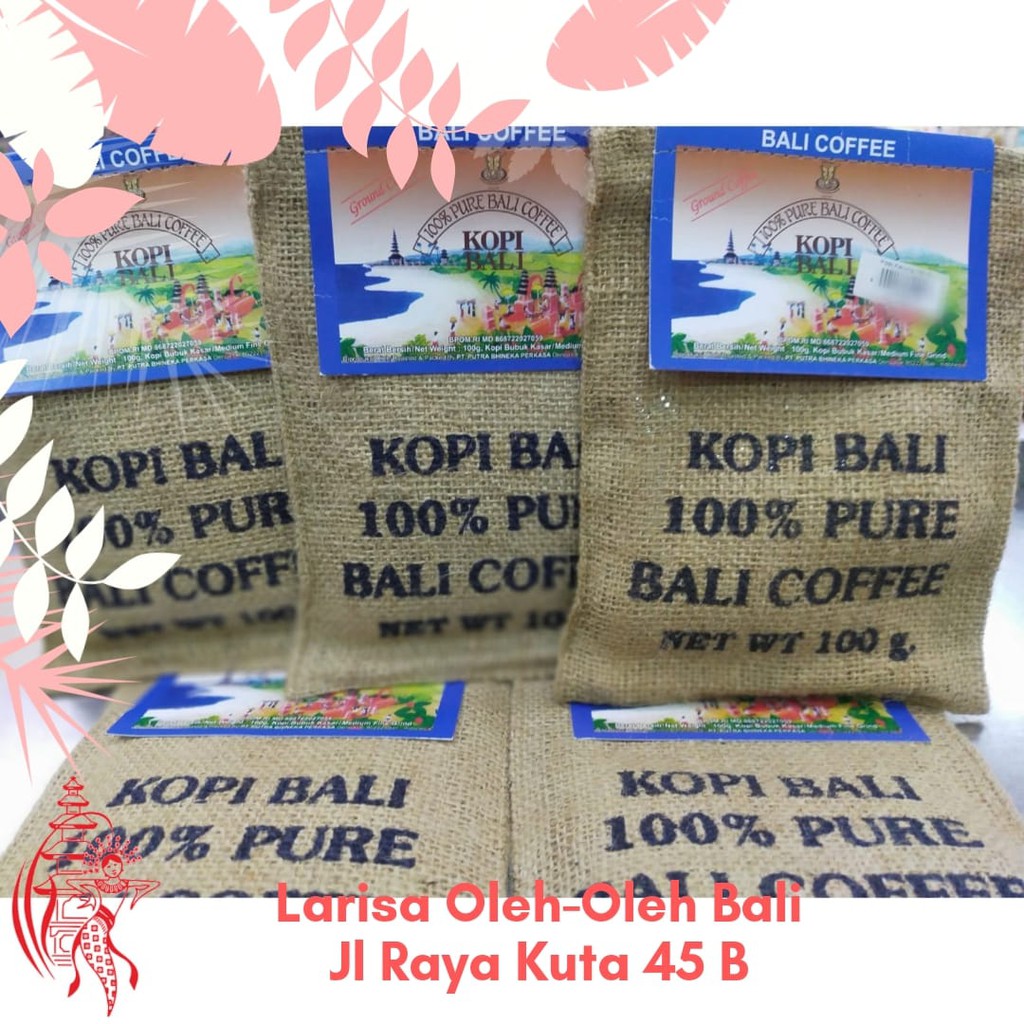 

Kopi Karung Asli Bali (Kopi Bubuk Cap Kupu-Kupu Bola Dunia)