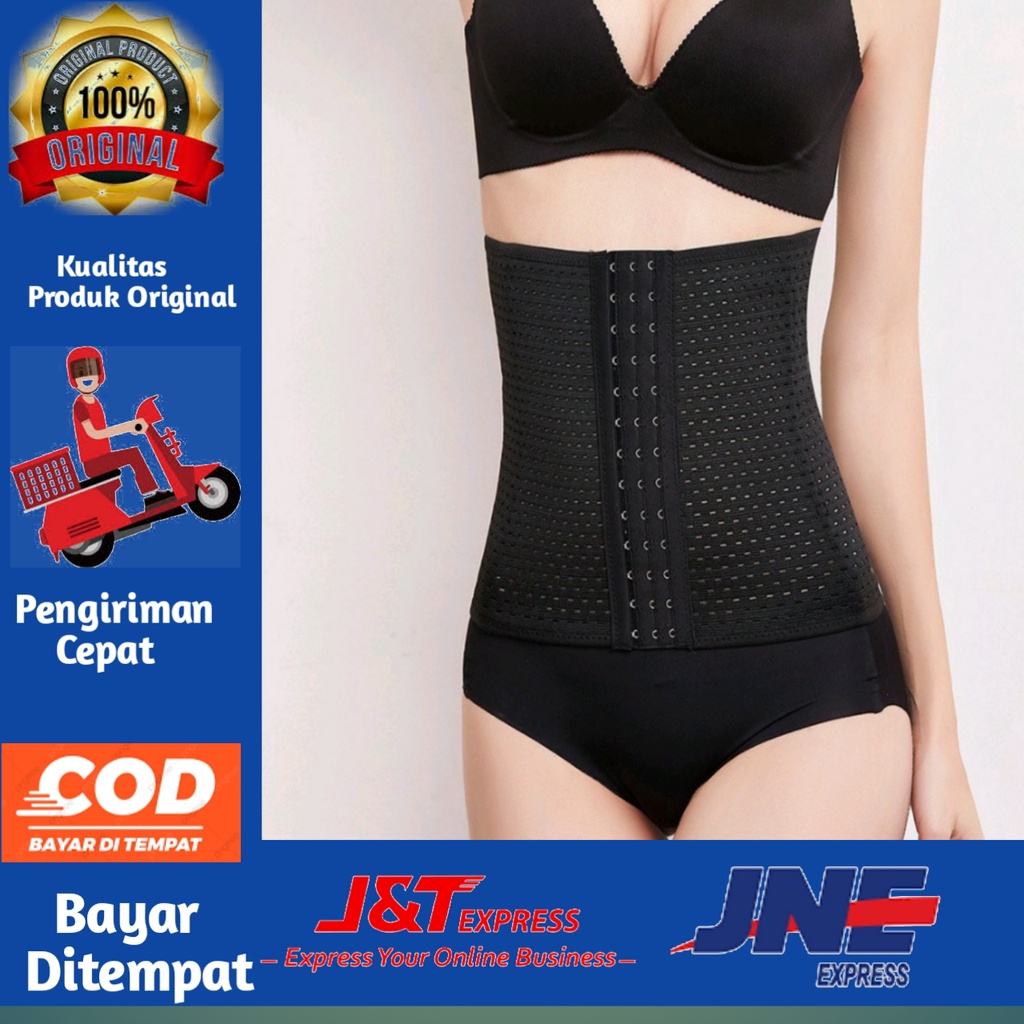 [BISA COD] Korset Pengecil Perut Buncit Melahirkan Pelangsing Slimming Import Murah