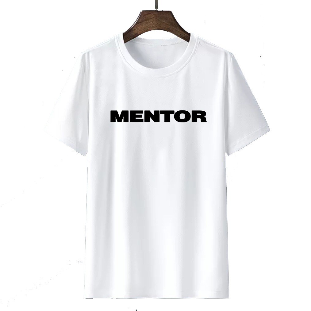 Tshirt Baju Kaos Distro Mentor / Kaos Distro Pria Wanita