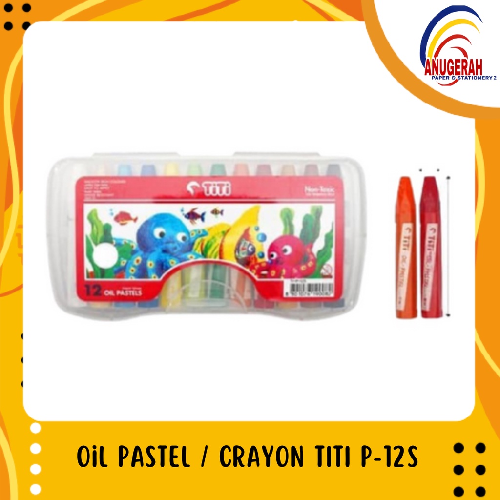 

Oil Pastel / Crayon TITI P-12S (PCS)