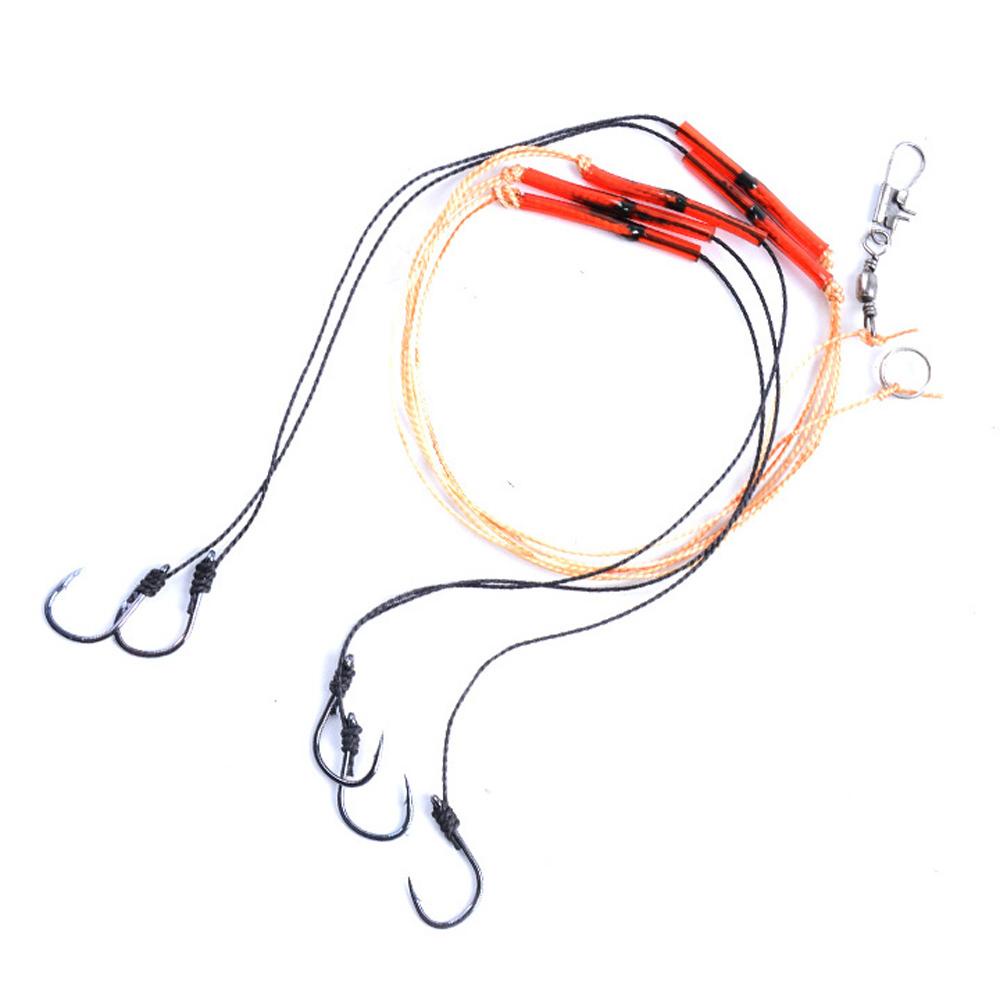 Rebuy String Hook Set Fishing Tackle Memancing Aksesoris Kait Kecil Baja Karbon Tinggi5 # -13 # Pesca Umpan Putar Fishhooks