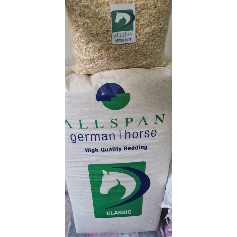 Serbuk kayu import German horse classic allspan repack 500gr hamster guinea pig kelinci jaminan ORIGINAL