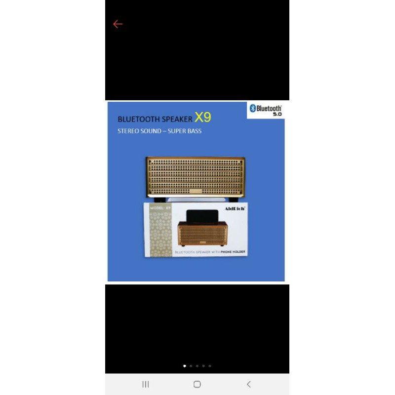 Bluetooth Speaker Aldrich