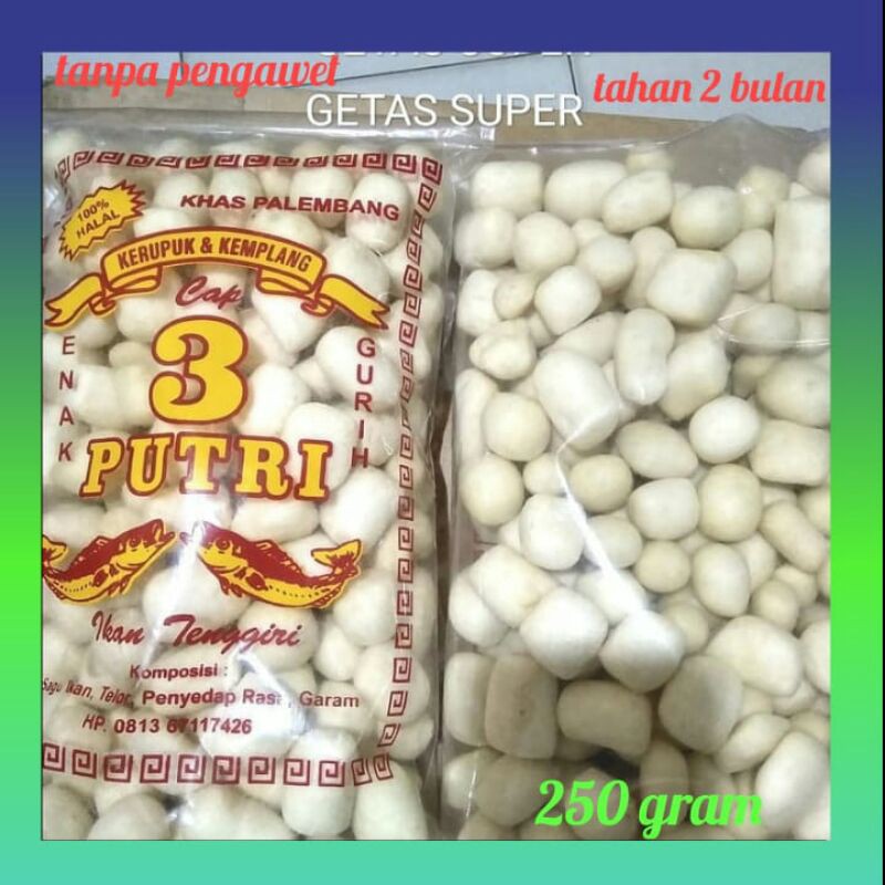 

Getas Bangka Kwalitas Super 250 grm