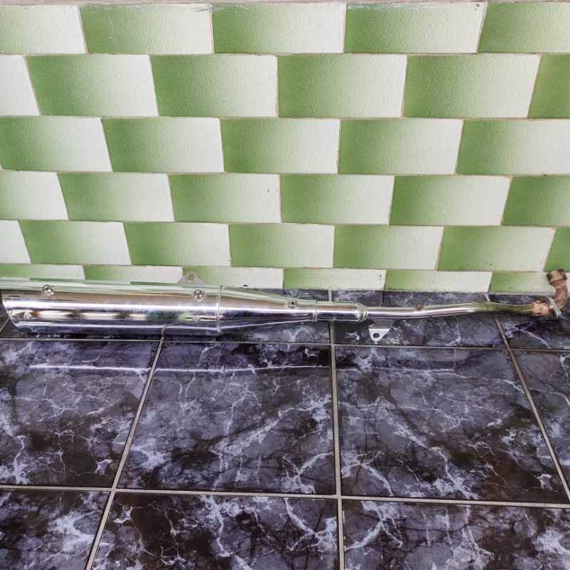 knalpot Honda kharisma original copotan