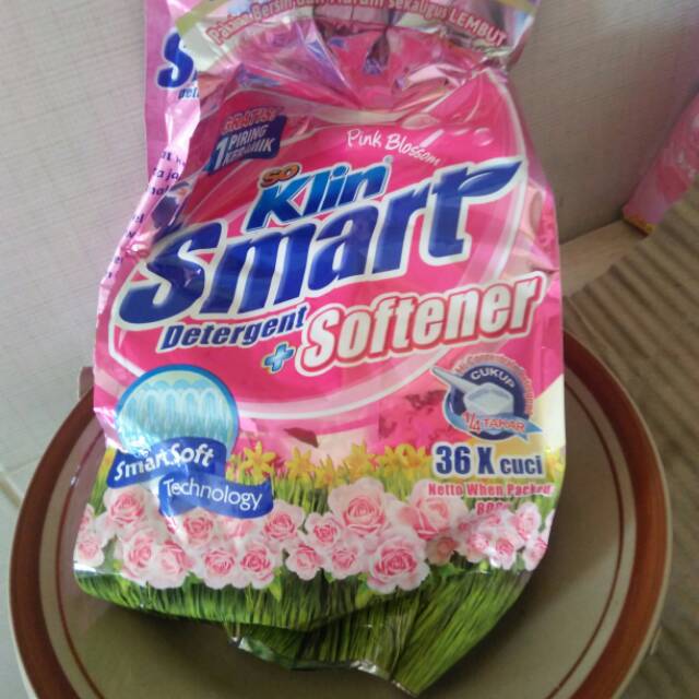 Soklin smart 800gr hadiah piring keramik cantik