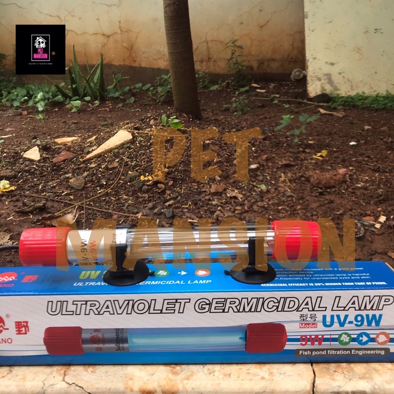 YAMANO lampu uv 9 watt uv lamp sterilizer 9w UV-9W