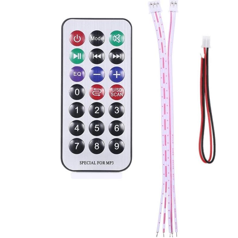 Original Mp3 Kit Modul 12V / 5V Bluetooth 5.0 Fm Radio Usb Player Bluetooth Speaker Remote Control P