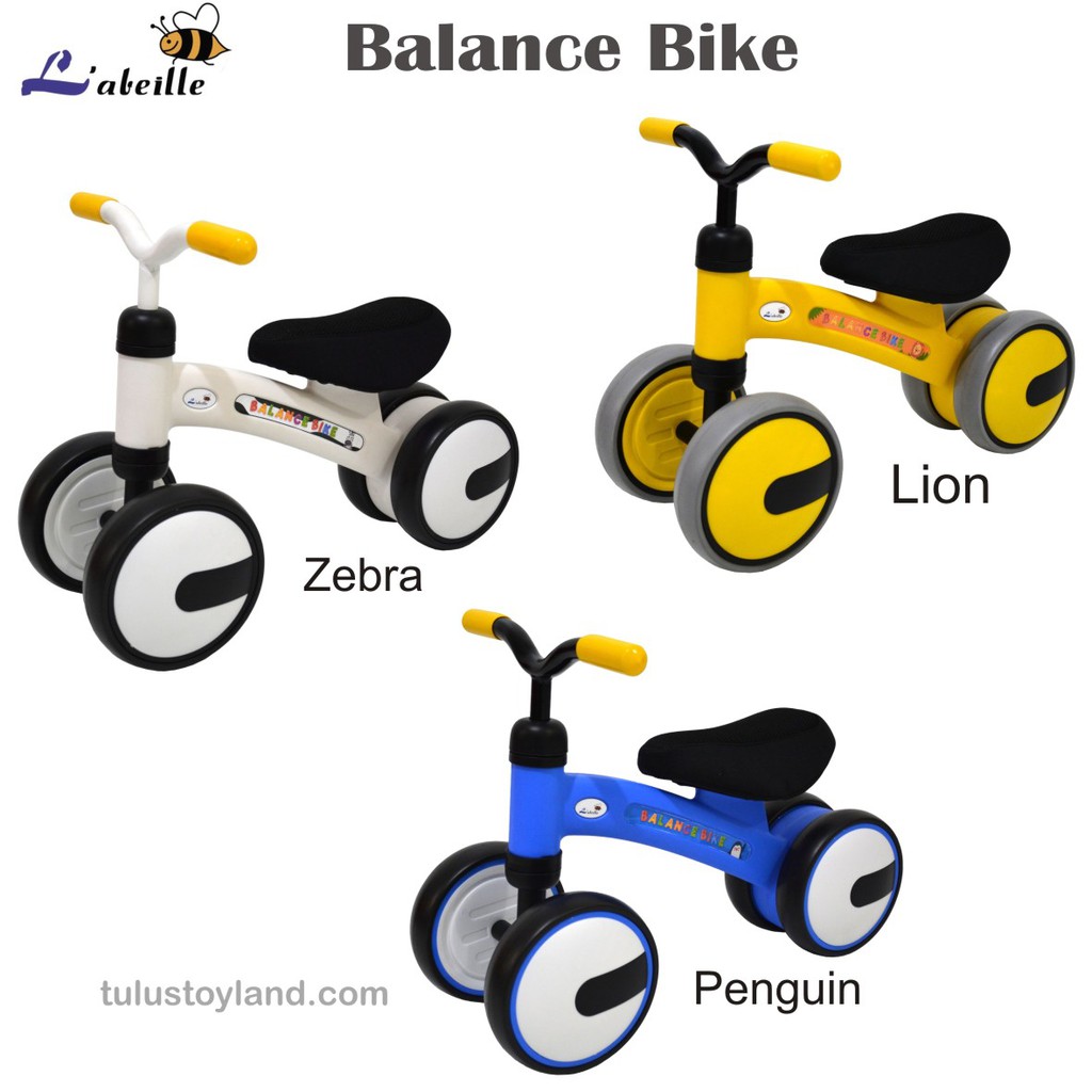 Labeille Balance Bike KC105 Mainan Ride On Trike Sepeda mini keseimbangan Anak