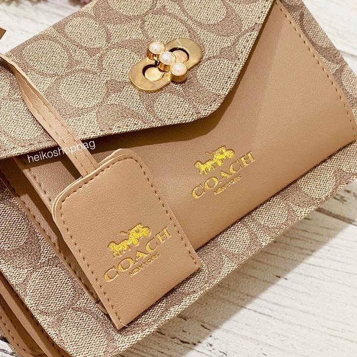 [SGH.10Jn22d] tas wanita shoudler sling bag import selempang - COACH VIORA 3RUANG
