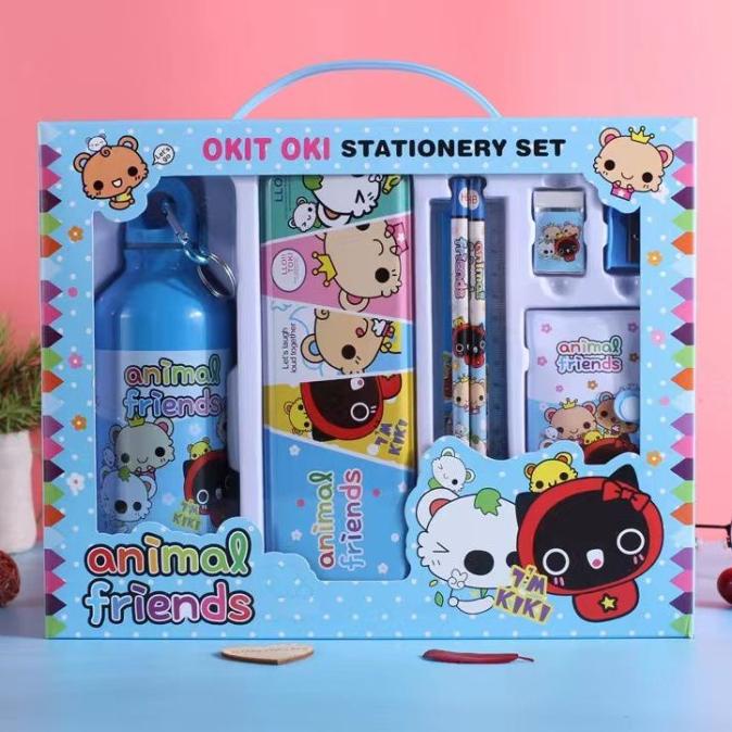

STATIONERY SET ALAT TULIS DAN BOTOL MINUM ANAK SEKOLAH GIFT SET IMPORT
