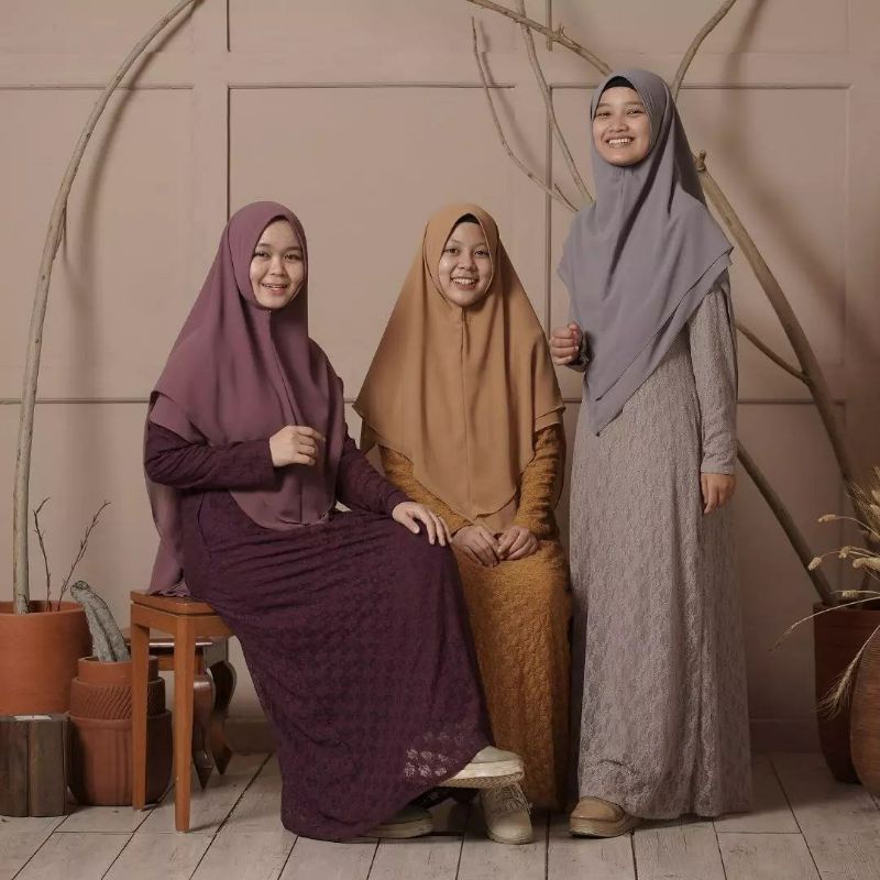 GAMIS SAFWA BROKAT | Hijab Alila