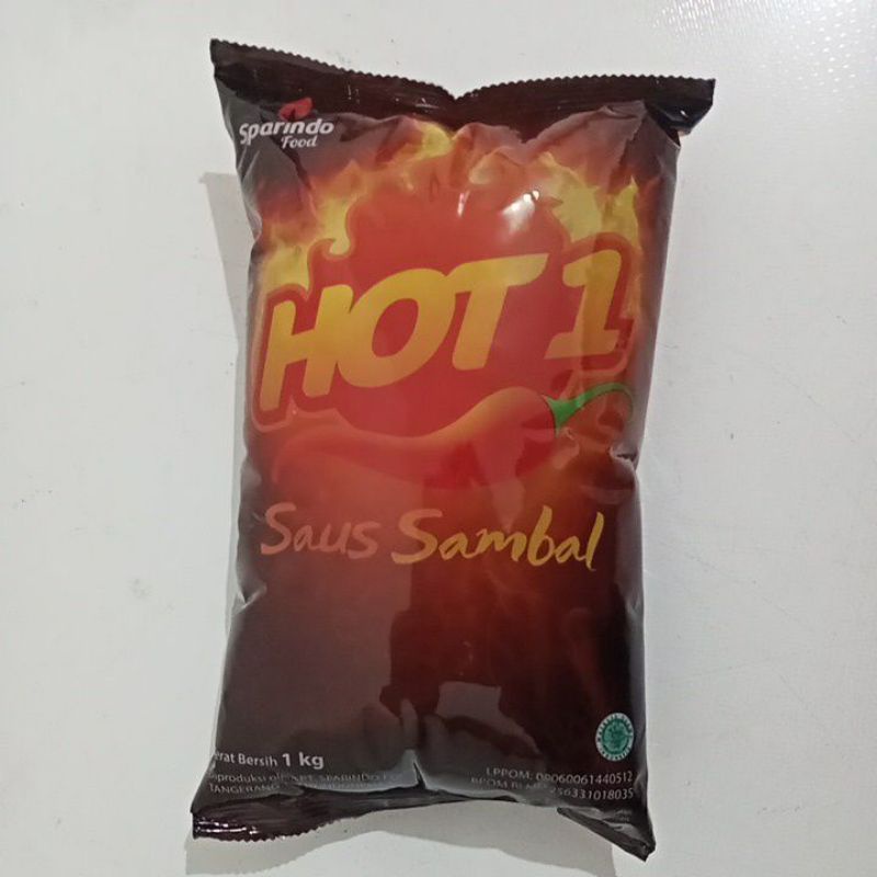

Hot 1 Saus Sambal 1kg