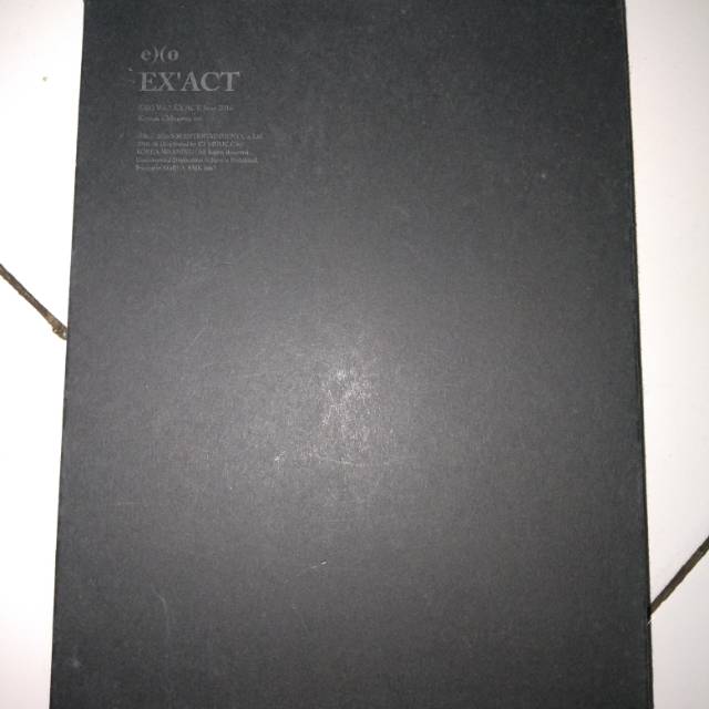 EXO ALBUM EXACT