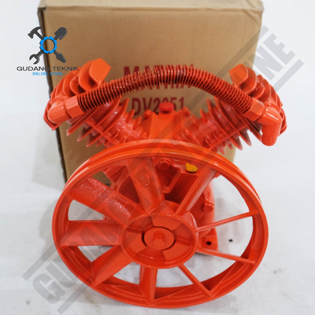 Kepala Kompresor 1/2 Hp Matrix DV2051 / Air Head Compressor 1/2 Hp DV 2051