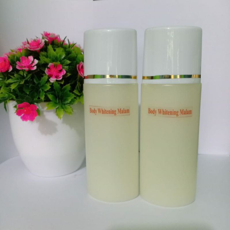 HB MALAM / BODY WHITENING ORIGINAL LEBEL MERAH / HB WHITENING MALAM / HB PEMUTIH