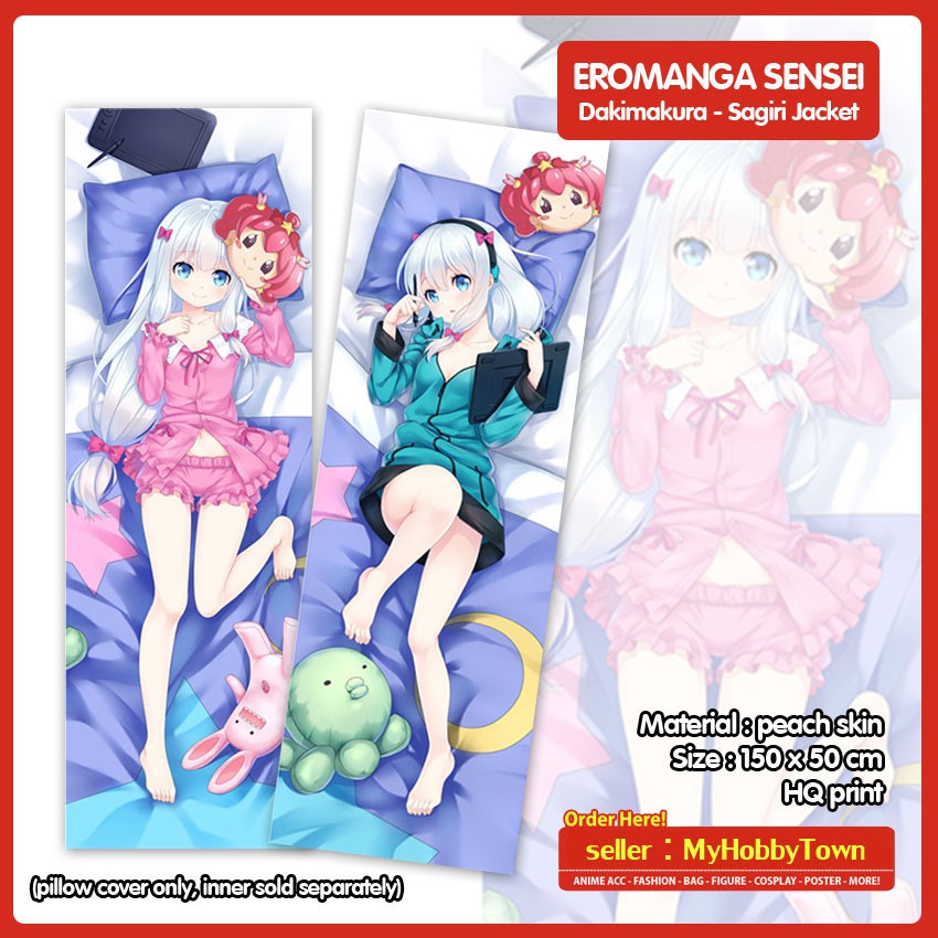 Sarung Bantal Anime Dakimakura Eromanga Sensei : Sagiri Izumi Jacket