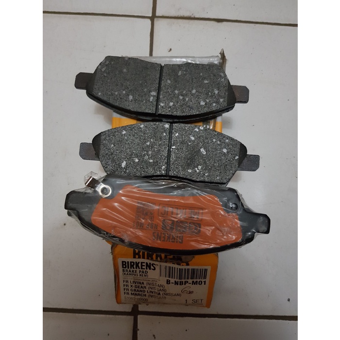 brake pad/kampas rem depan nissan livina/grand livina