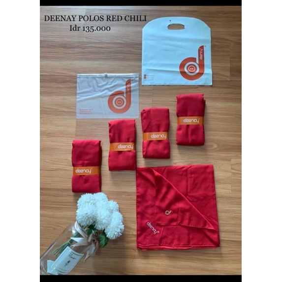 Deenay Liza Polos Merah
