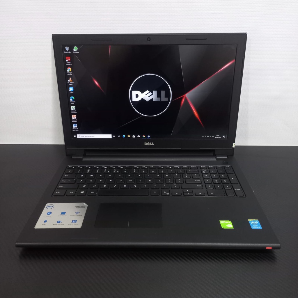 Laptop Dell Inspiron 15 Core i5 Ram 8GB SSD 256GB Nvidia GeForce 820M - Win 10