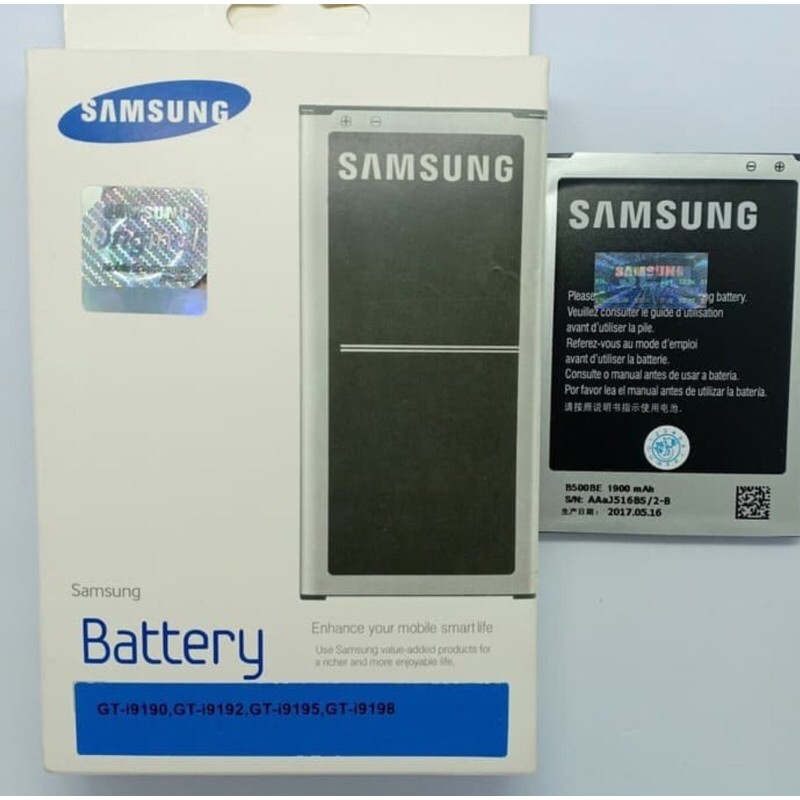 Baterai Original Samsung S4 Mini / I9190 Baterai / Batere / Battery