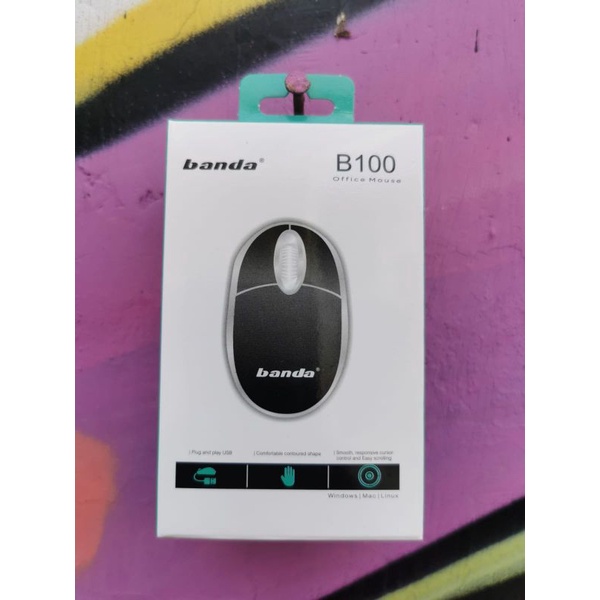 Mouse USB BANDA B100