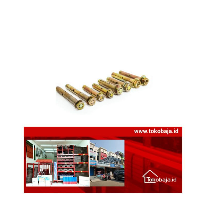 dinabolt 8 × 40 material baut