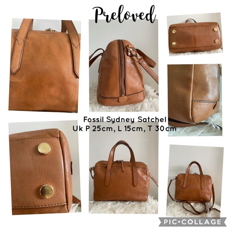 Preloved Tas Wanita Branded Original Fossil