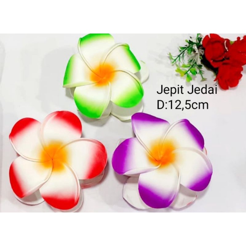 2pcs Jepit Jedai|Jepit Kamboja Besar|Jepit Kamboja Putih|Jedai Jumbo