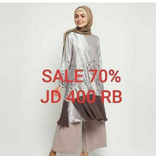 New sale 70% andaliman tunik cream ria miranda