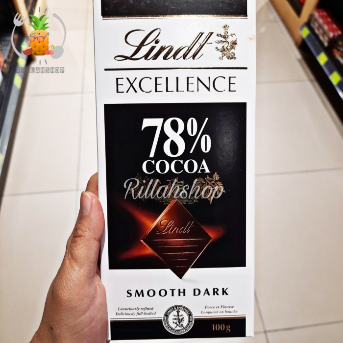 

Lindt Excellence 78% Dark Chocolate (50g)