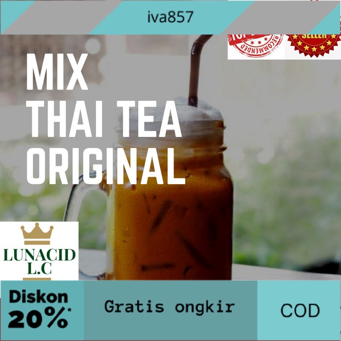 

PROMO Powder/Bubuk minuman Rasa Thai Tea 1 Kg GRATIS ONGKIR
