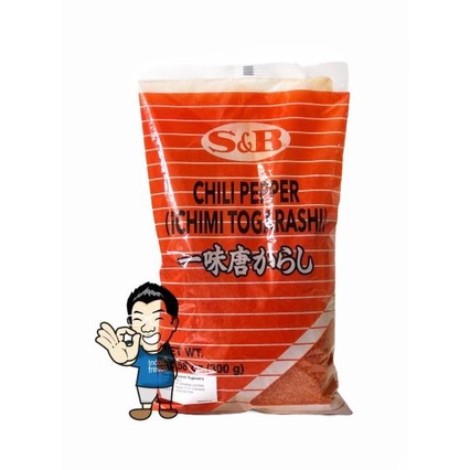 

Diskon S&B Chili Pepper/ Ichimi Togarashi/ Bubuk Cabai/ Cabe Bubuk- 300 gr Diskon