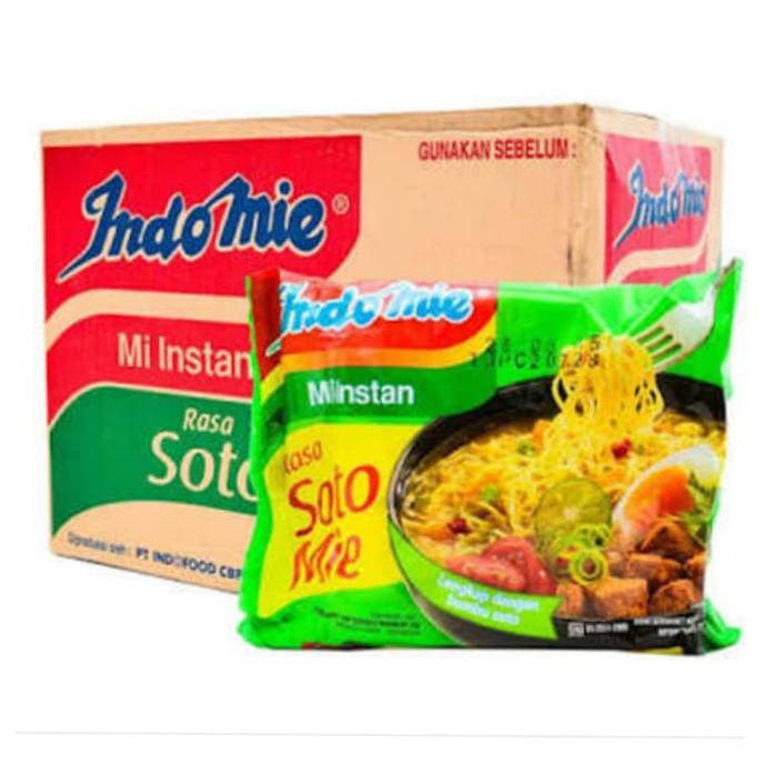 Terlaris# Indomie Rebus Mie Soto 1 Dus