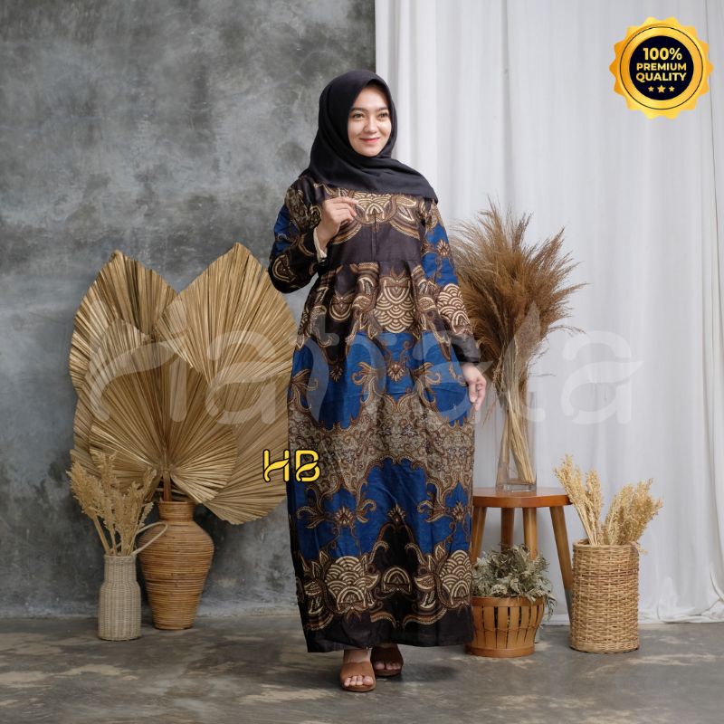 Batikid - Gamis Batik Katun Maxi Busui - Wolak Walik