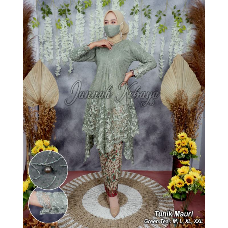 gamis kebaya modern/gamis kebaya wisuda