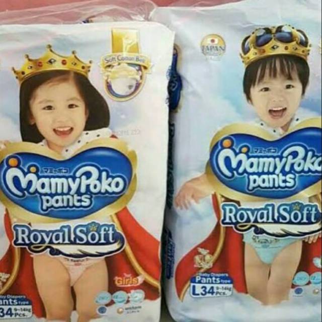 mamypoko royal soft l34