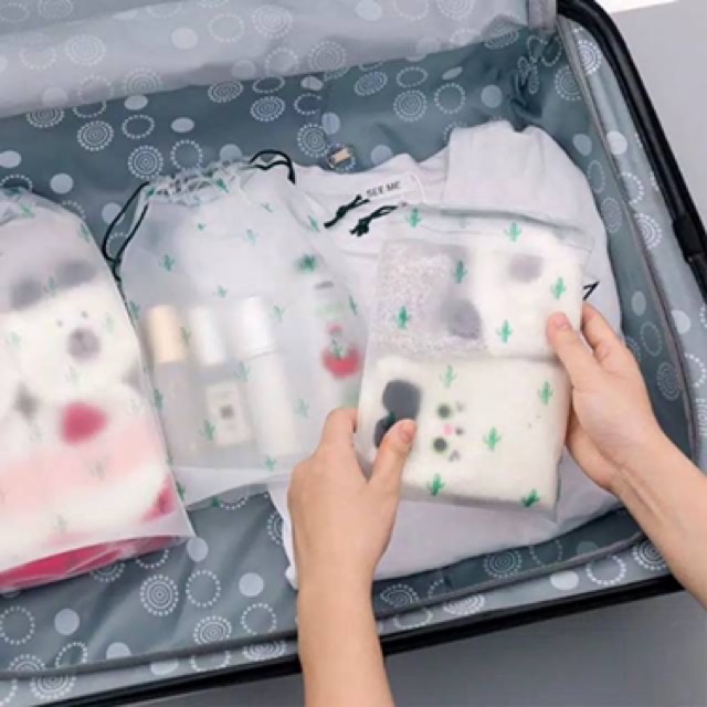 WORLDSHOP TRAVEL POUCH ORGANIZER SERBAGUNA TAS SERUT TAS KOSMETIK POUCH MAKE UP