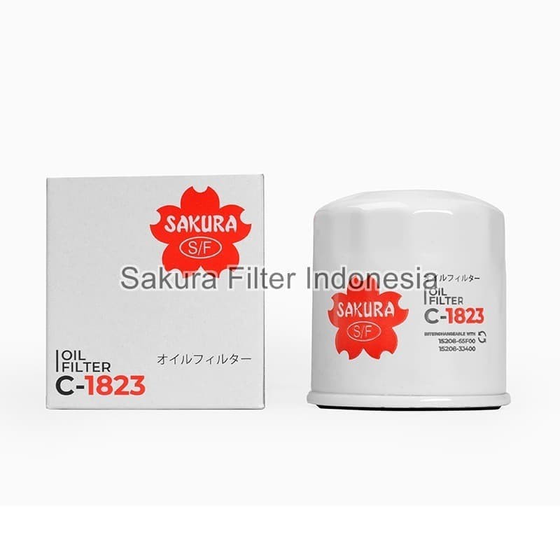 Filter Oli Livina Xtrail Juke Serena SAKURA C-1823