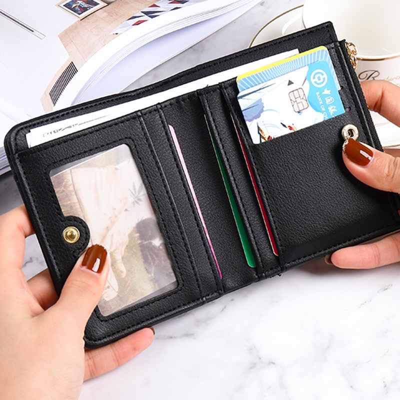 TasMolly Jims Honey WALLET dompet - dompet wanita Murah with Card Holder -PU Leather dompet cewek -dompet lipat - dompet kecil - Korea fashion dompet pendek real pic bisa cod Hathin muii 32/ 4 colors